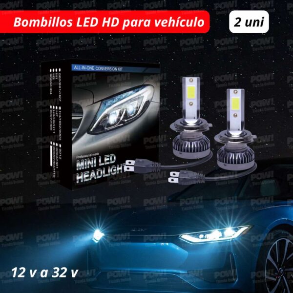 Bombillos LED Para Farola De Carro / Moto 18.000 LM Par