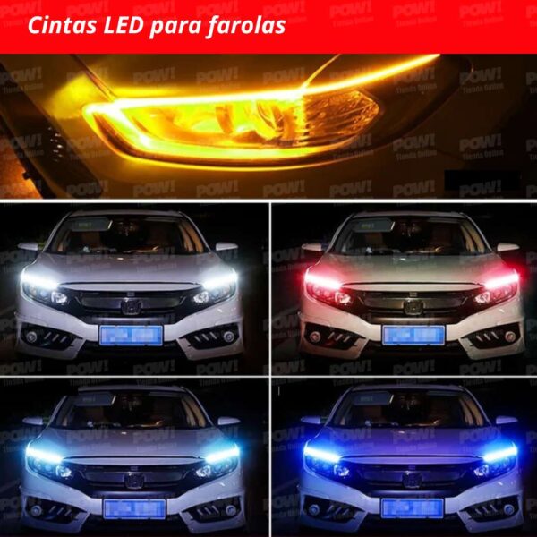 Cintas LED Para Las Farolas 2 Unidades 60 CM