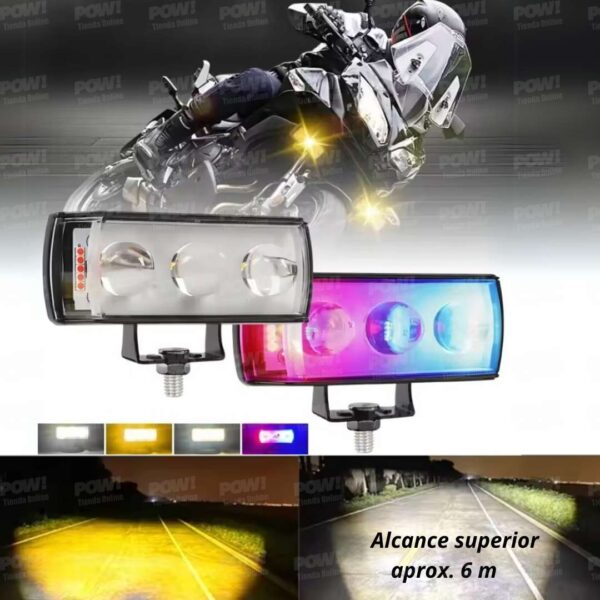 Exploradora de 3 Lupas 4 Funciones / Federal - Carro o Moto - Image 2
