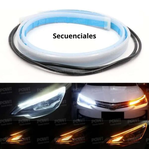 Cintas LED Para Las Farolas 2 Unidades 60 CM - Image 2