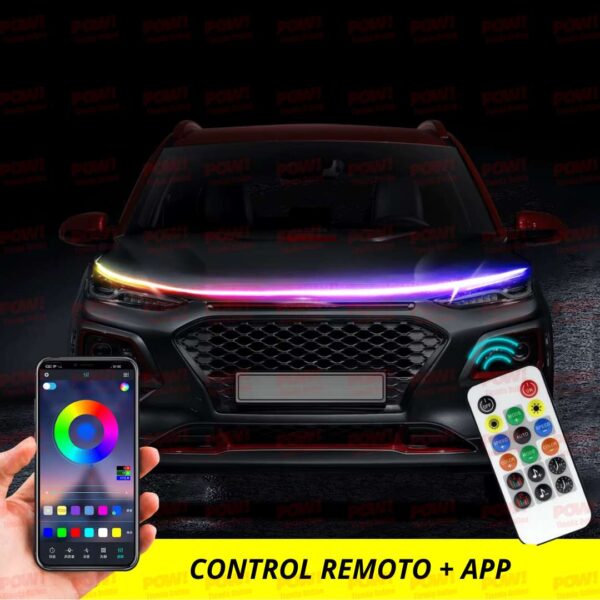 Cinta LED RGB Para Capó 1.80 Metros +APP - Image 2