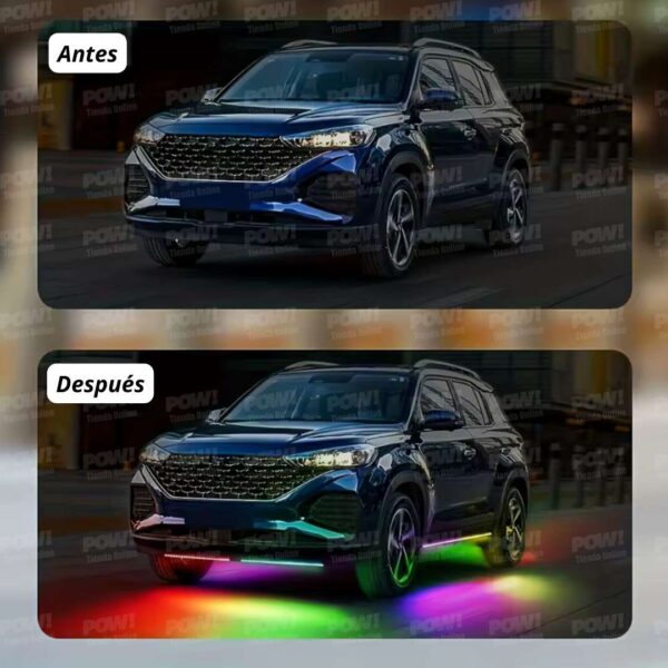 Cintas LED Para Chasis De Carro APP Y Control - Image 4