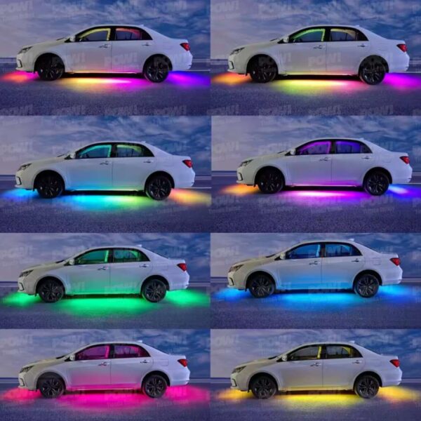 Cintas LED Para Chasis De Carro APP Y Control - Image 2