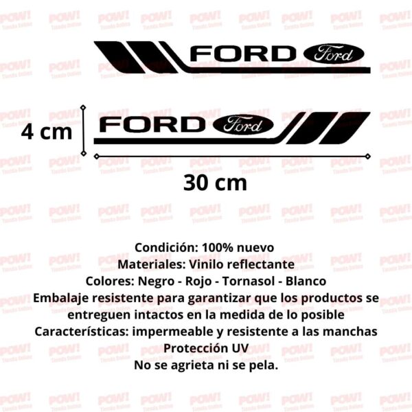 Pegantinas Reflectivas Con Logo De Marca - Image 3